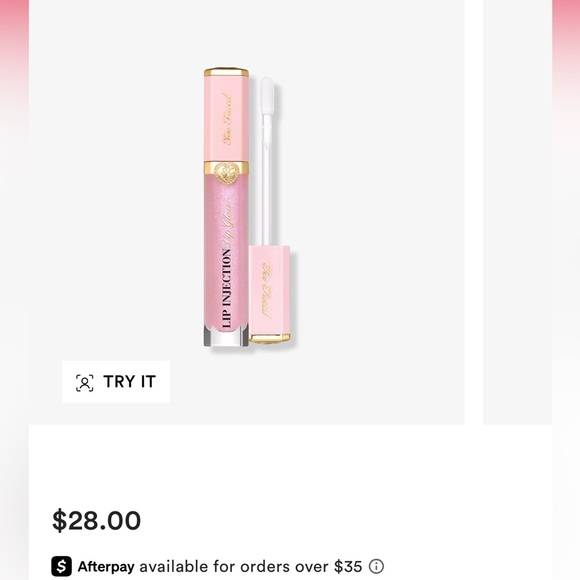 Two Faced pretty Pony lip injection lip gloss - Picture 1 of 6